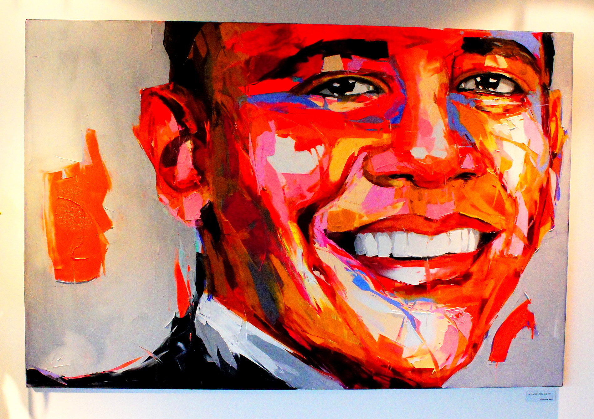 http://sparkingsnaps.blogspot.com/2013/12/paintings-of-barack-obama.html