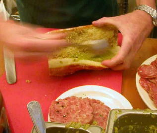 Building the sandwich