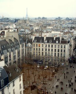 Picture  Atop Eiffel Tower on Costes Brothers Atop The Now 30 Year Old Modern Art Museum